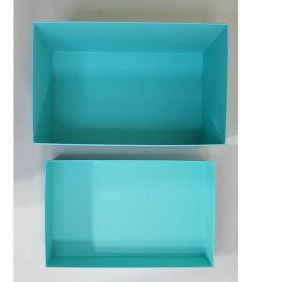 Tiffany & Co. Blue Storage Box Medium Size Some Flaws 10x6.5x5.5 Inches - Picture 3 of 9